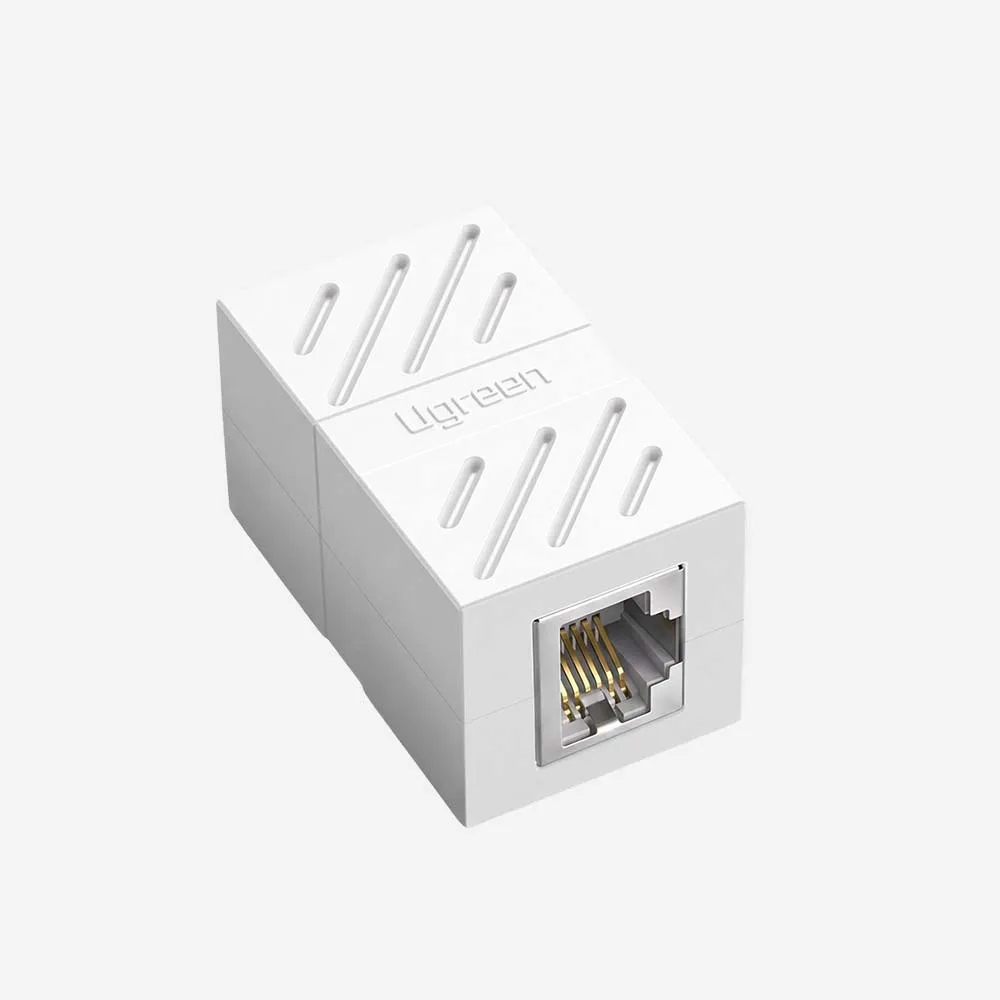 UGREEN 20311 RJ45 Keystone Jack-Inline Coupler Female/F 1pc White
