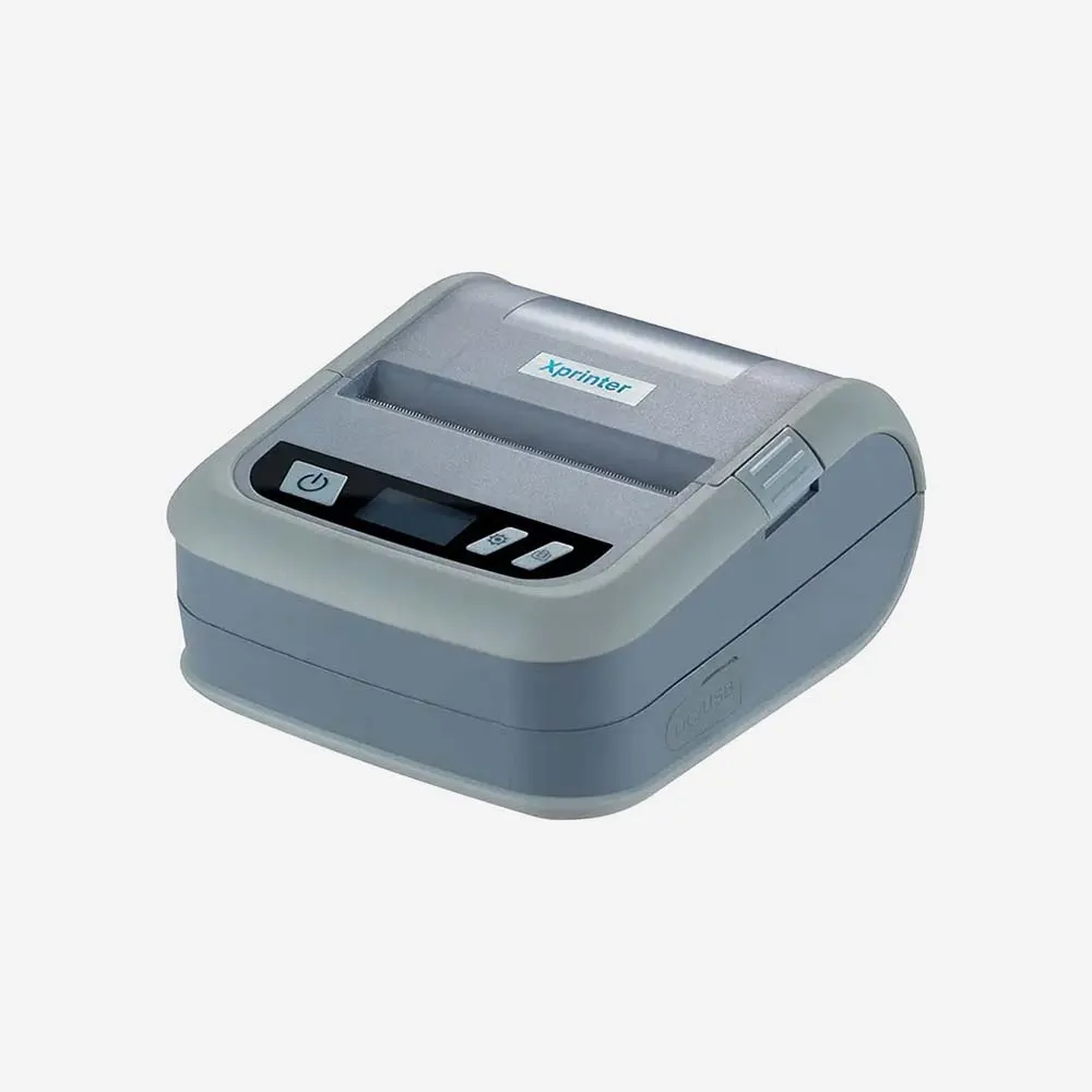 [GBH-IT-8451] طابعات الإيصالات – Xprinter P323B 3 inch Thermal Mobile Barcode Receipt & Label Printer USB Bluetooth
