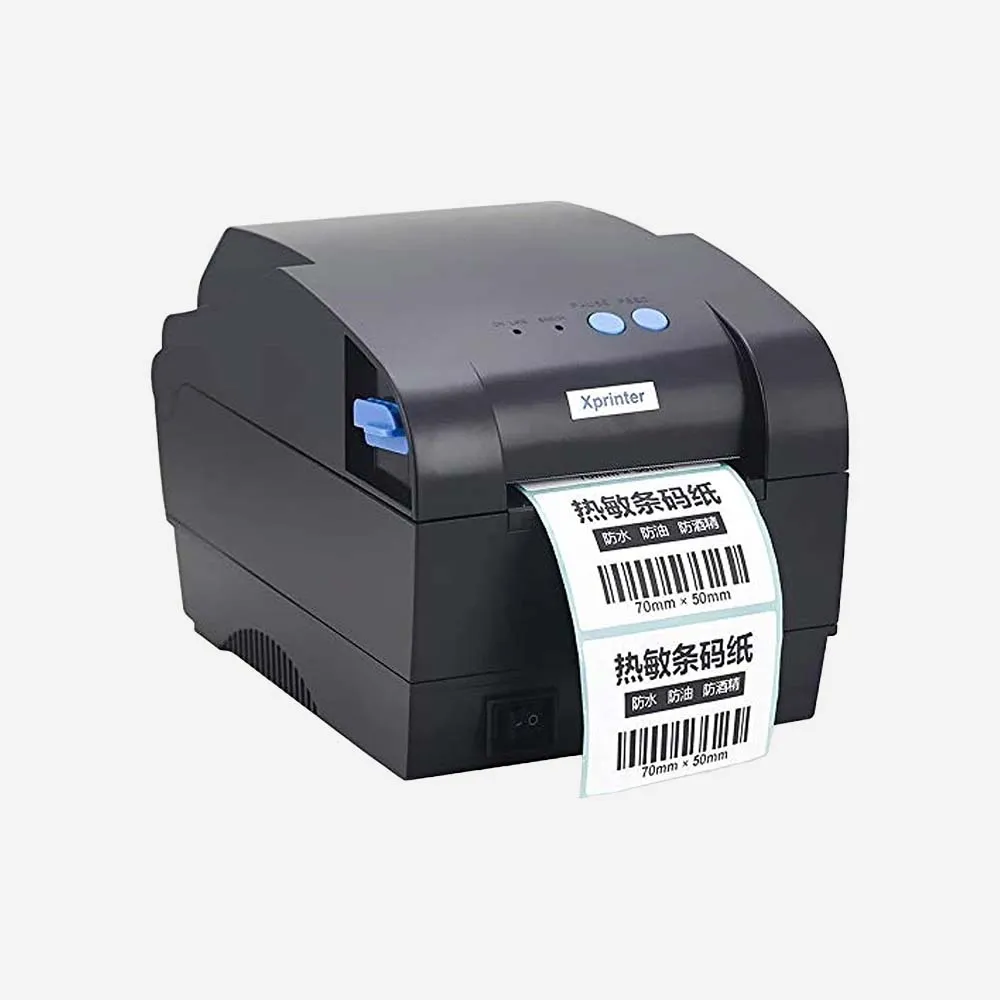 طابعات الباركود والملصقات – Xprinter XP-330B 3 inch Thermal Barcode Receipt Printer USB