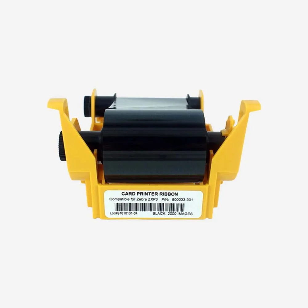 طابعات الباركود والملصقات – Zebra Ribbon ZXP3-YMCKO 2000IMG-800033-301