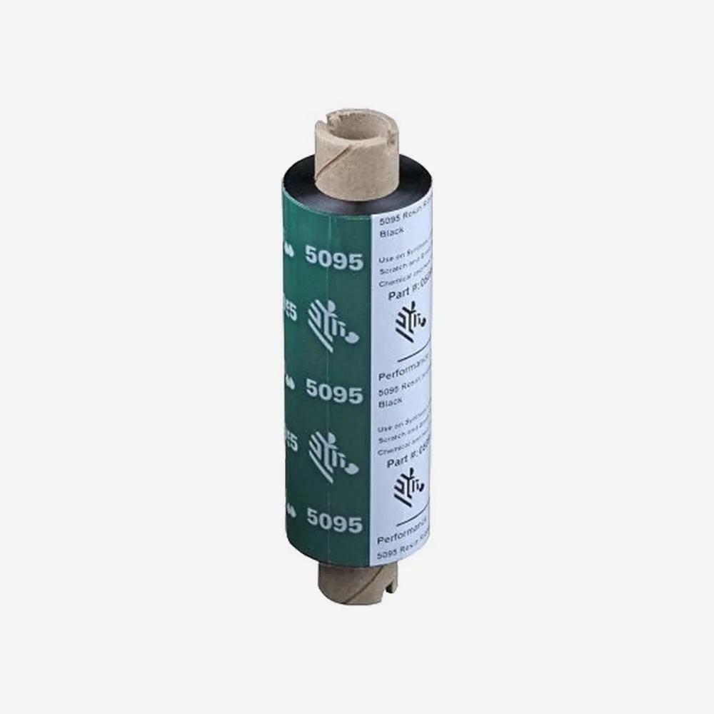 [5095 Resin 64mmx74m] طابعات الباركود والملصقات – Zebra Ribbon Resin 64mmx74m-Org