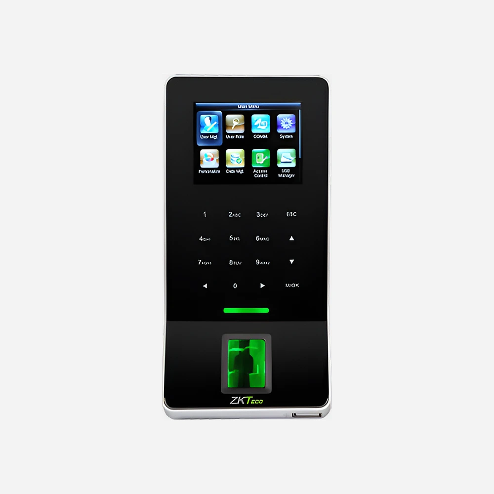 ZKTeco F22 Ultra Thin Biometric Fingerprint Terminal Time Attendance & Access Control WiFi Card PIN