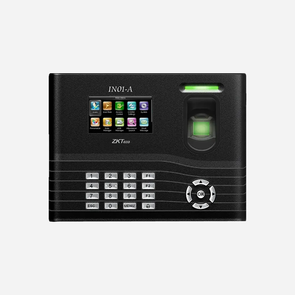 [IN01-A] أجهزة الحضور والانصراف – ZKTeco IN01-A Biometric Time & Attendance & Access Control Terminal Fingerprint & Card USB