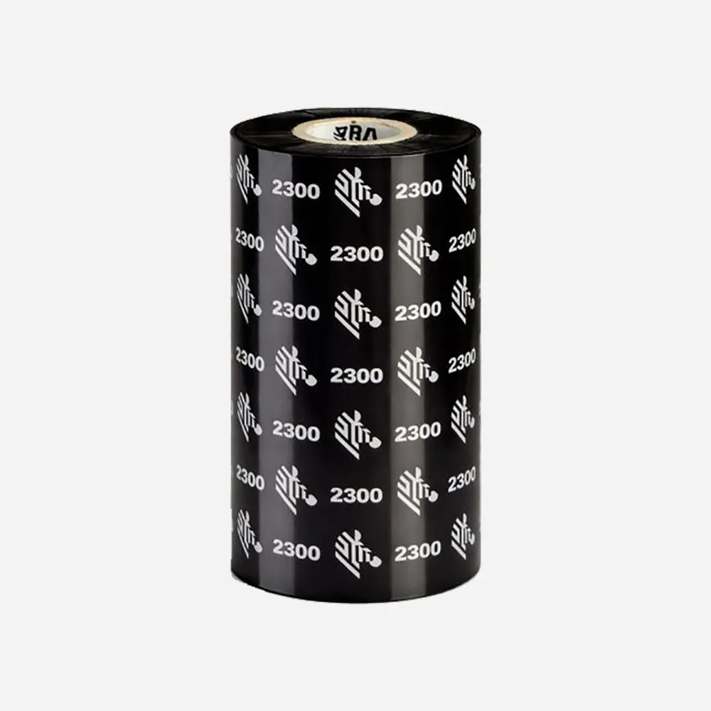 [110mmx450m-Org] طابعات الباركود والملصقات – Zebra Ribbon Wax 110mmx450m-Org