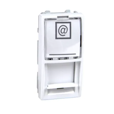 [MGU9.461.18] ملحقات الشبكات والتمديدات – Schneider MGU9.461.18 RJ45 data connector cover module white