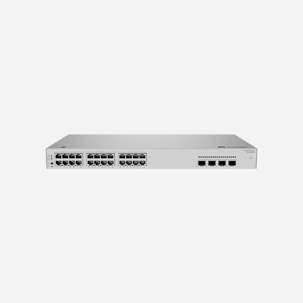 [98012516] سويتشات – Huawei S220S-24P4J 24Port Gigabit PoE+Switch 4×2.5GE SFP Uplink