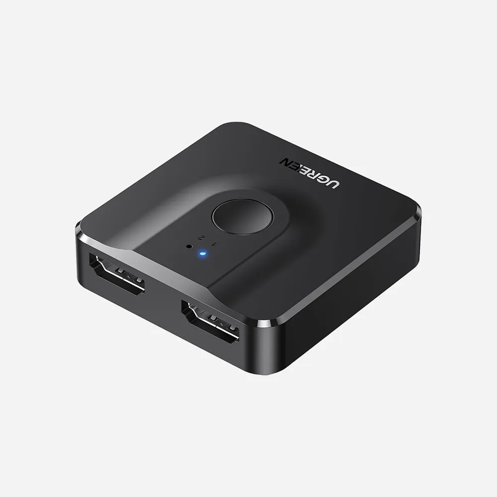 UGREEN 70607 HDMI Bi-Directional Switch with HDMI Cable Black