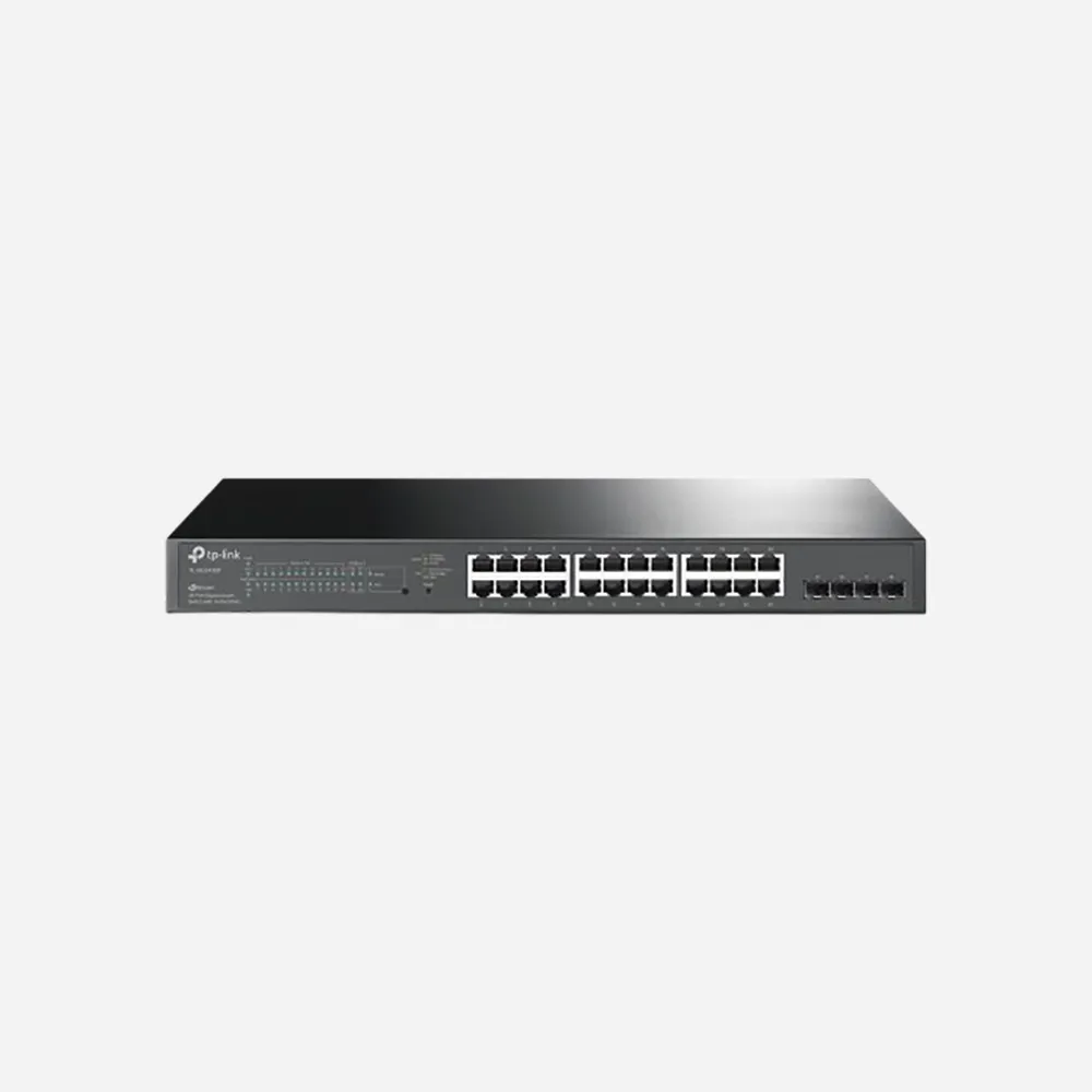 [TL-SG2428P] TP-Link TL-SG2428P JetStream 28-Port Gigabit with 24-Port PoE+ Smart Switch