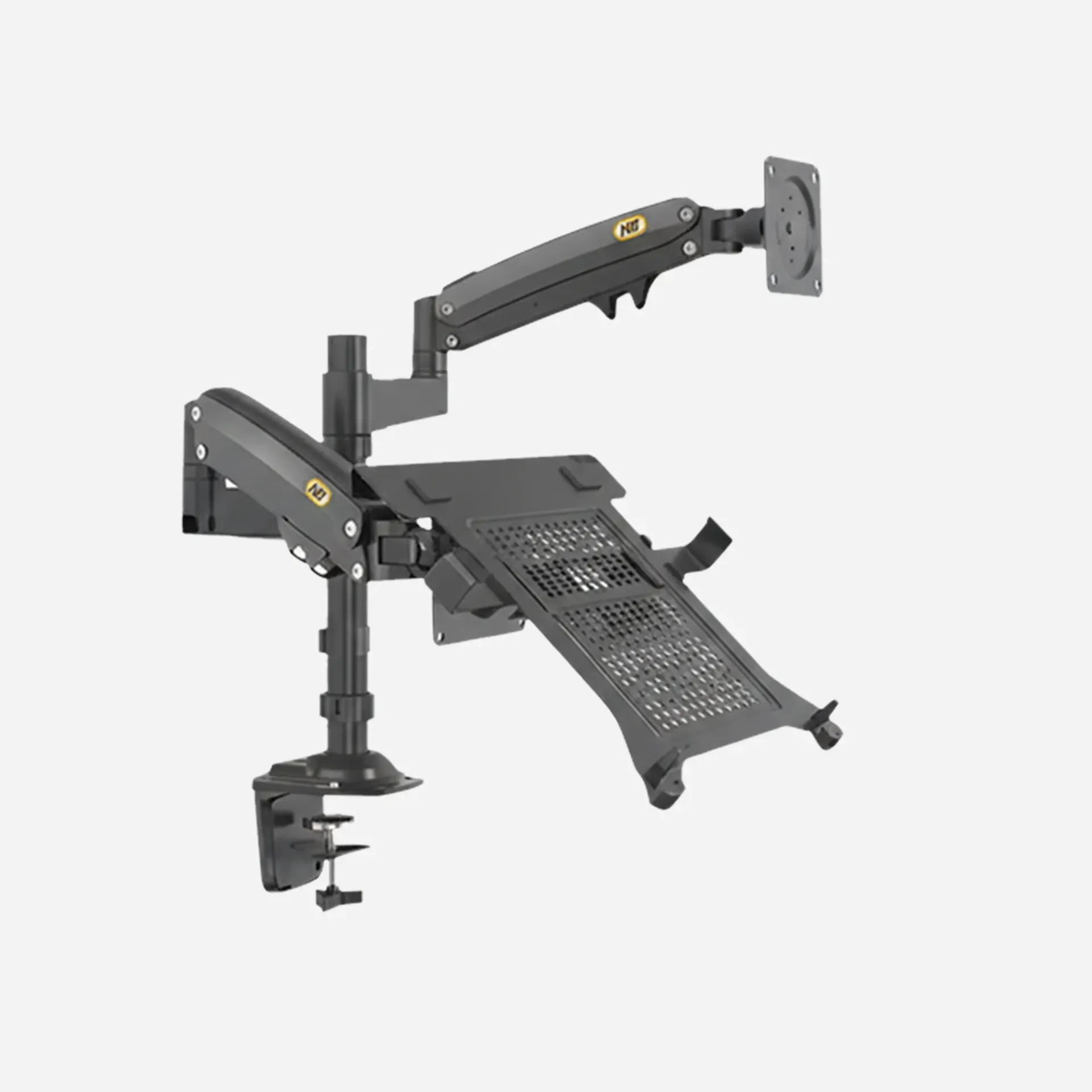 [1001671036] حوامل اللابتوب والشاشات – North Bayou H180-FP Dual LCD Monitor Laptop Stand
