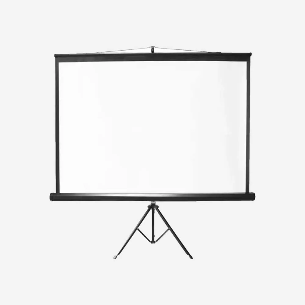 [GBH-IT-14381] Manual Projector Screen 213x213cm+Tripod