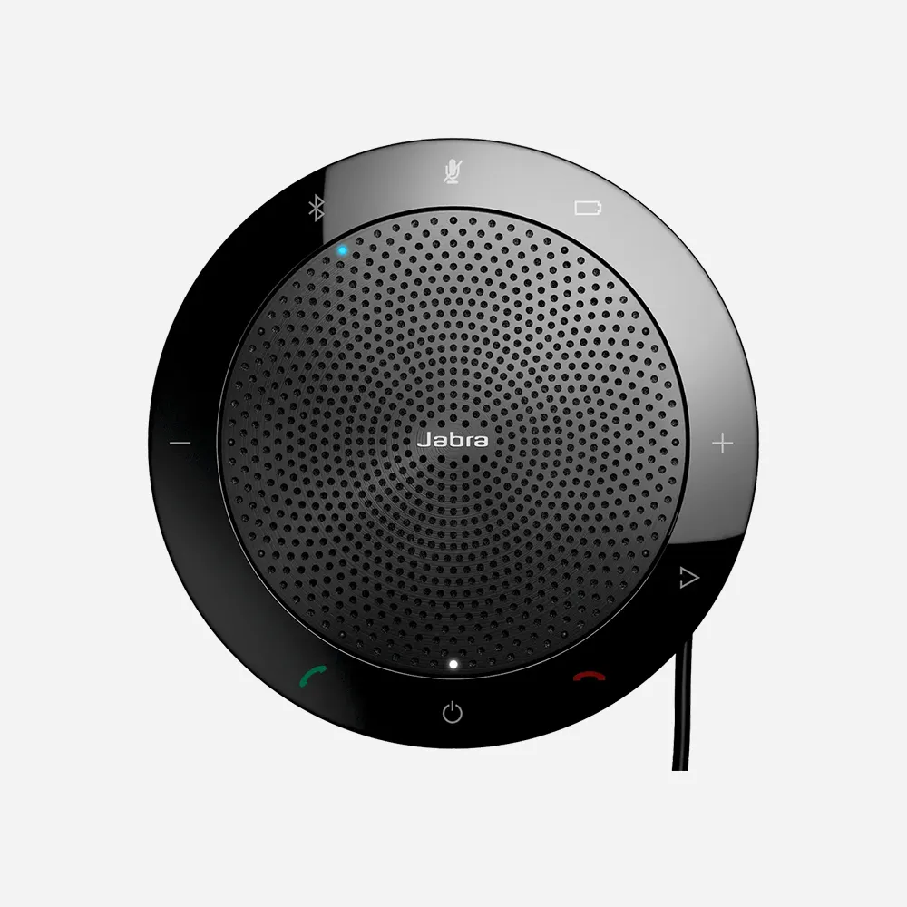 [7510-109] السماعات – Jabra Speak 510 Bluetooth Speakerphone Portable USB Conference Speaker Black