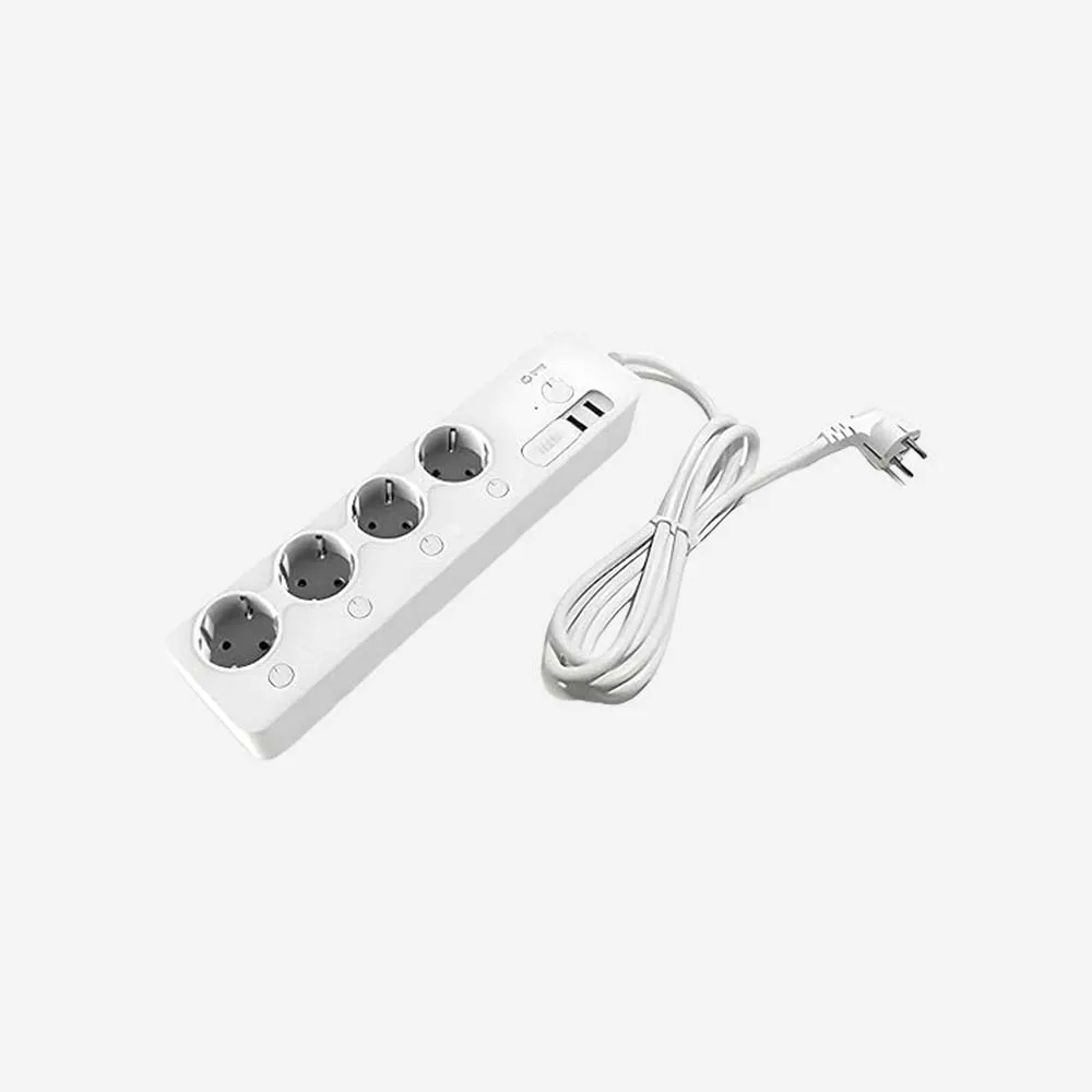 [GBH-IT-14503] مشترك الكهرباء والفيش – IOT MTTL-W01 Power Strip 4 Outlets 2 USB