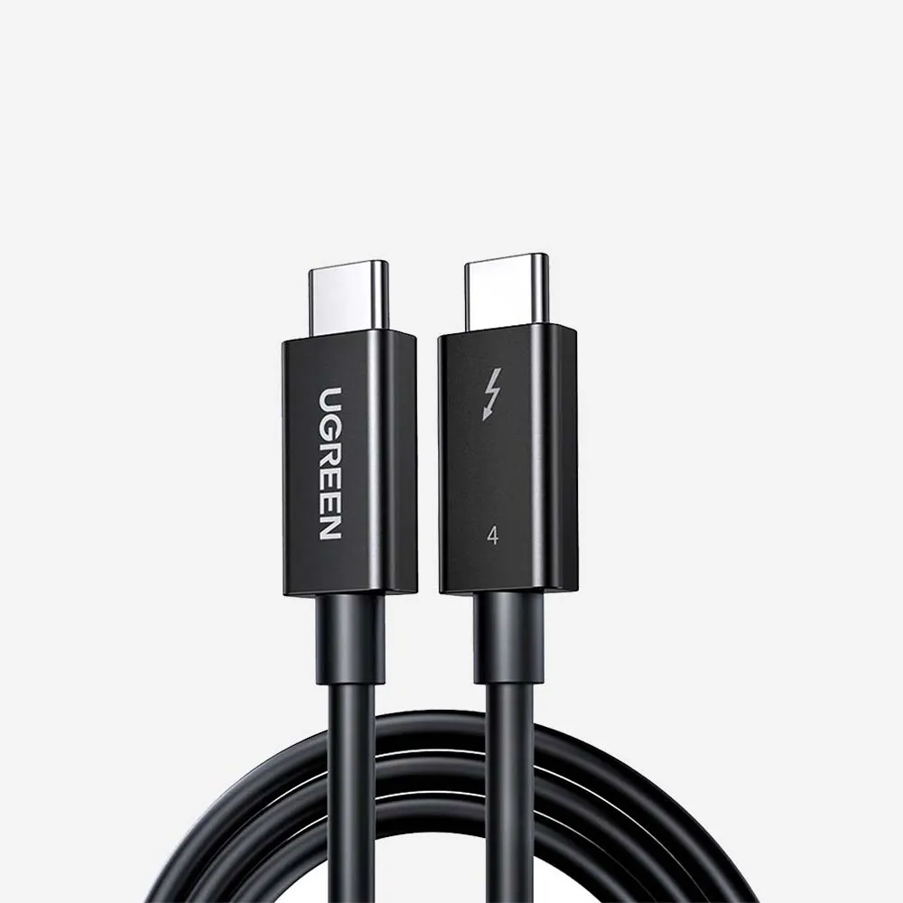 UGREEN 30389 US501 0.8m USB-C to USB-C 100W Cable Black
