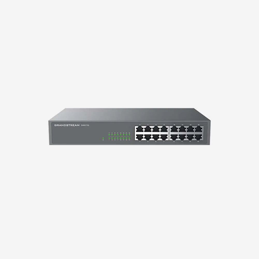 [GBH-IT-14868] سويتشات – Grandstream GWN7702 16-Ports Unmanaged Network Switches