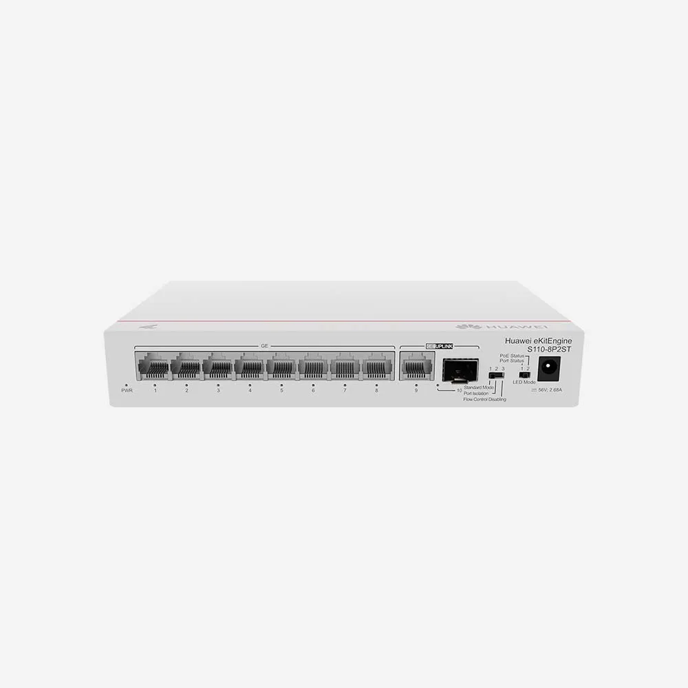سويتشات – Huawei eKitEngine S110-8T2ST 8 Ports Unmanaged Switches