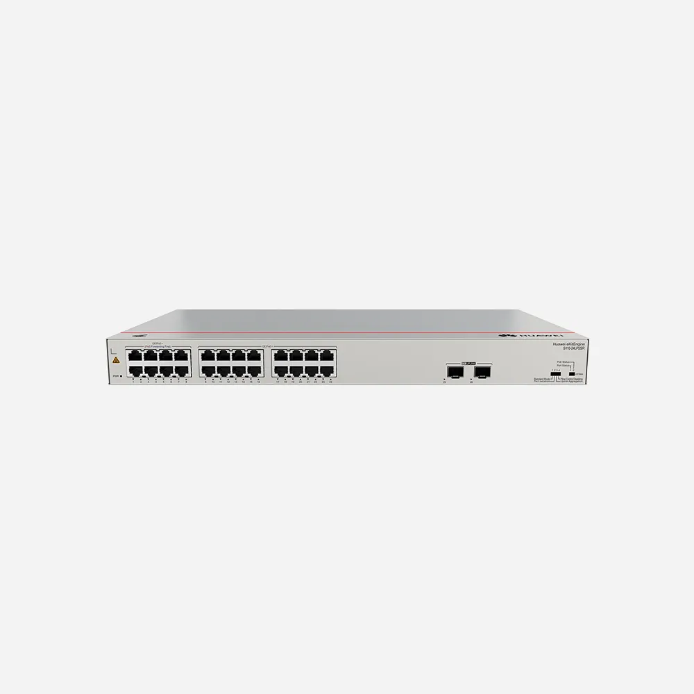 [98012198] سويتشات – Huawei eKitEngine S110-24LP2SR 24 Ports PoE+ Umanaged Switch