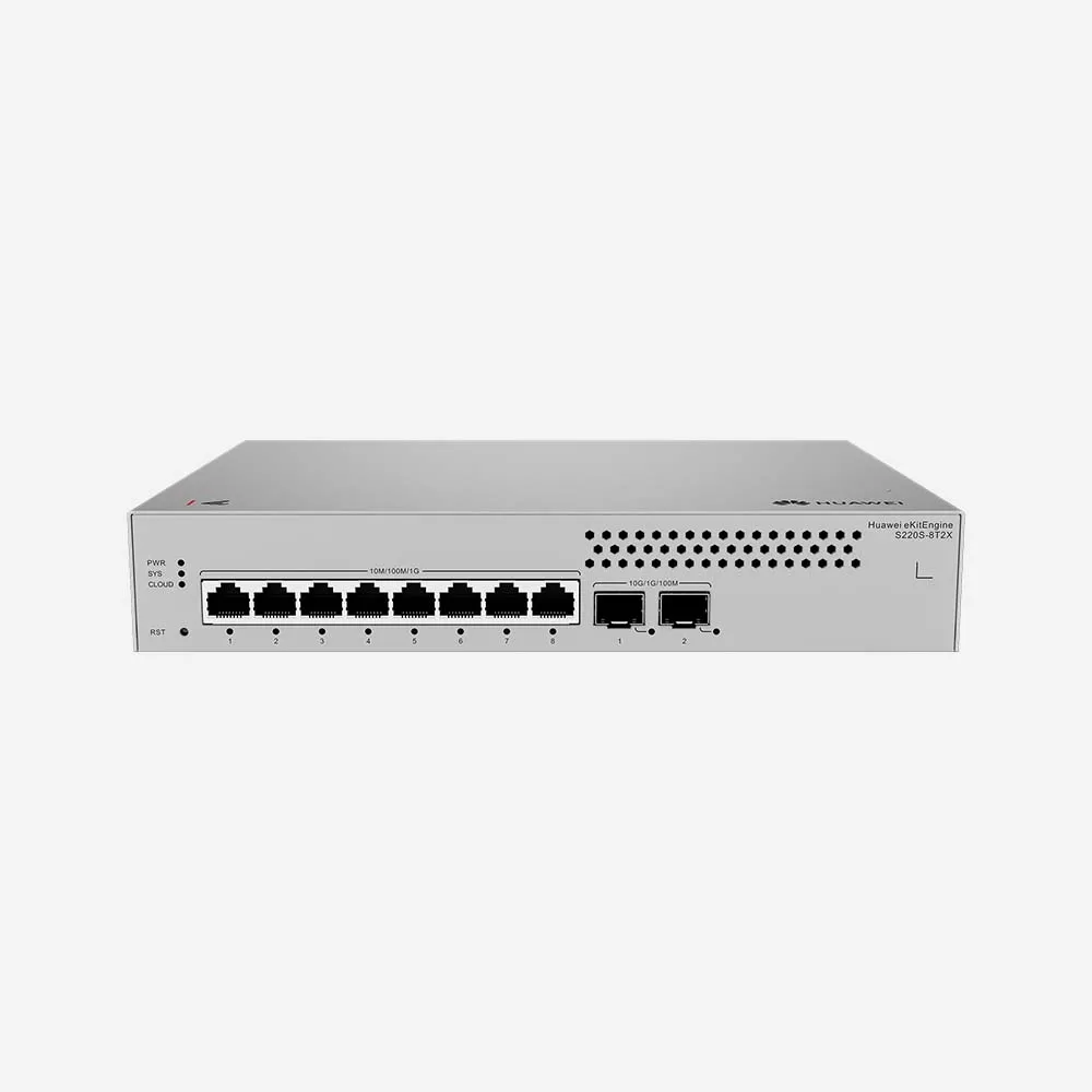 Huawei eKitEngine S220S-8T2X 8 Port Switch