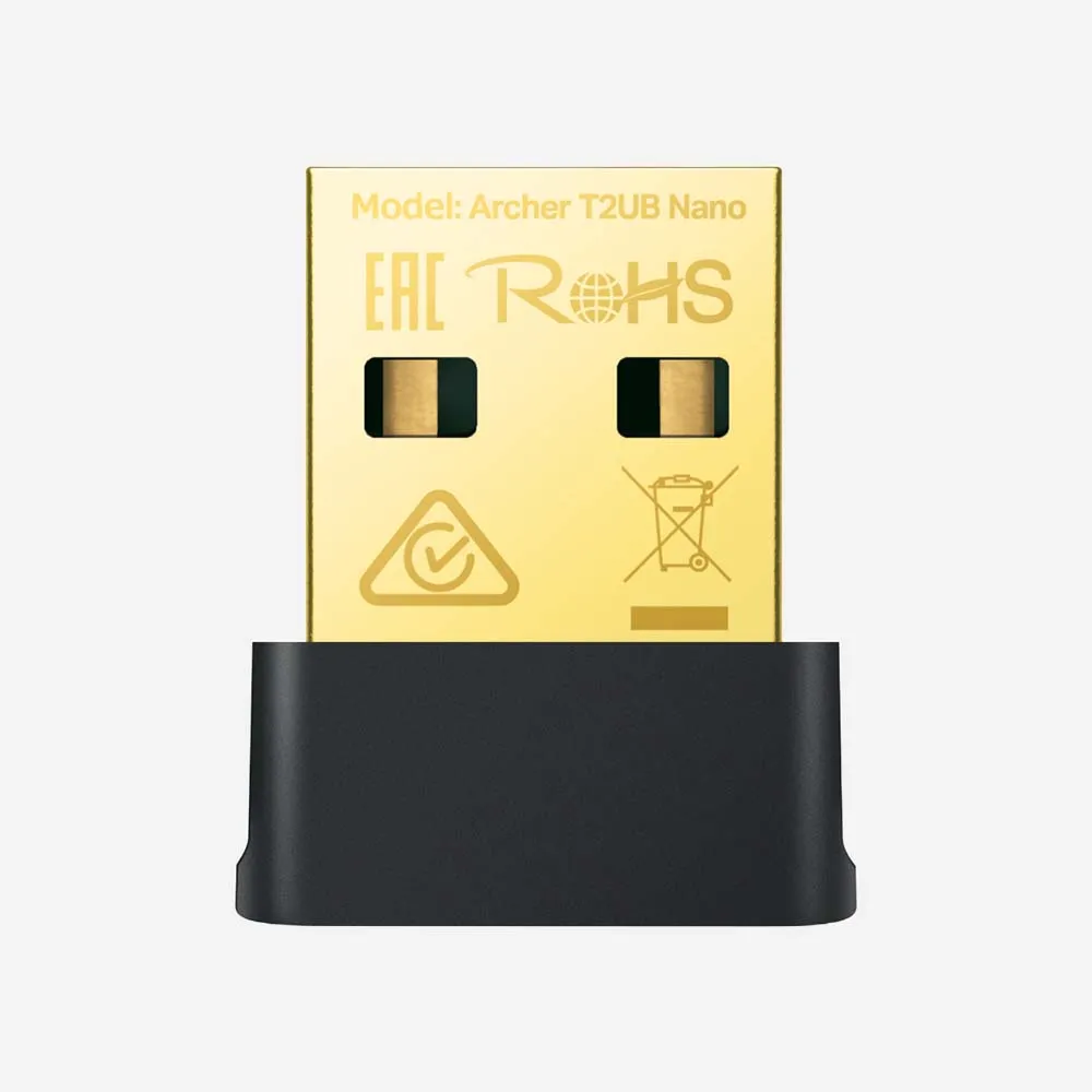 [0152502371] كروت الشبكة ووحدات الإرسال – TP-Link Archer T2UB Nano AC600 Nano Wireless USB Adapter