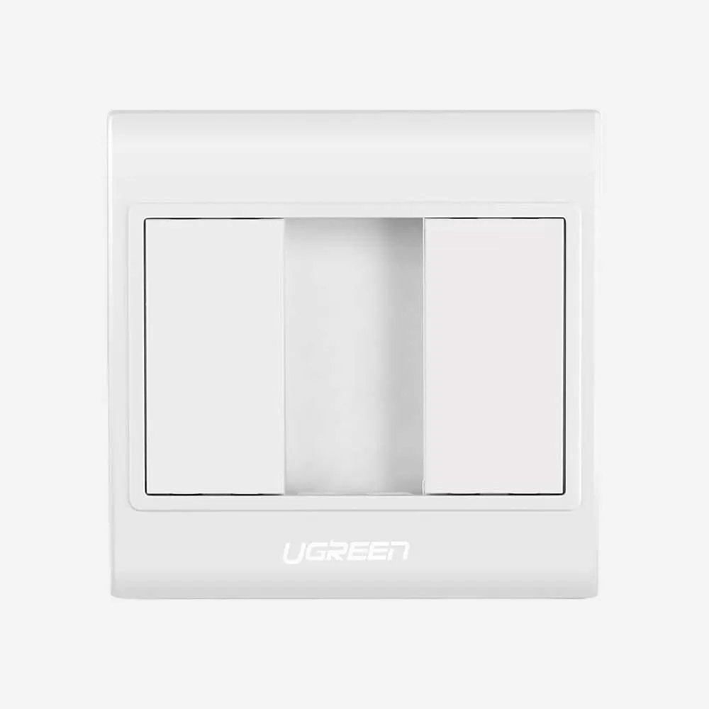 [20316] ملحقات الشبكات والتمديدات – UGREEN 20316 Wall Plate Frame