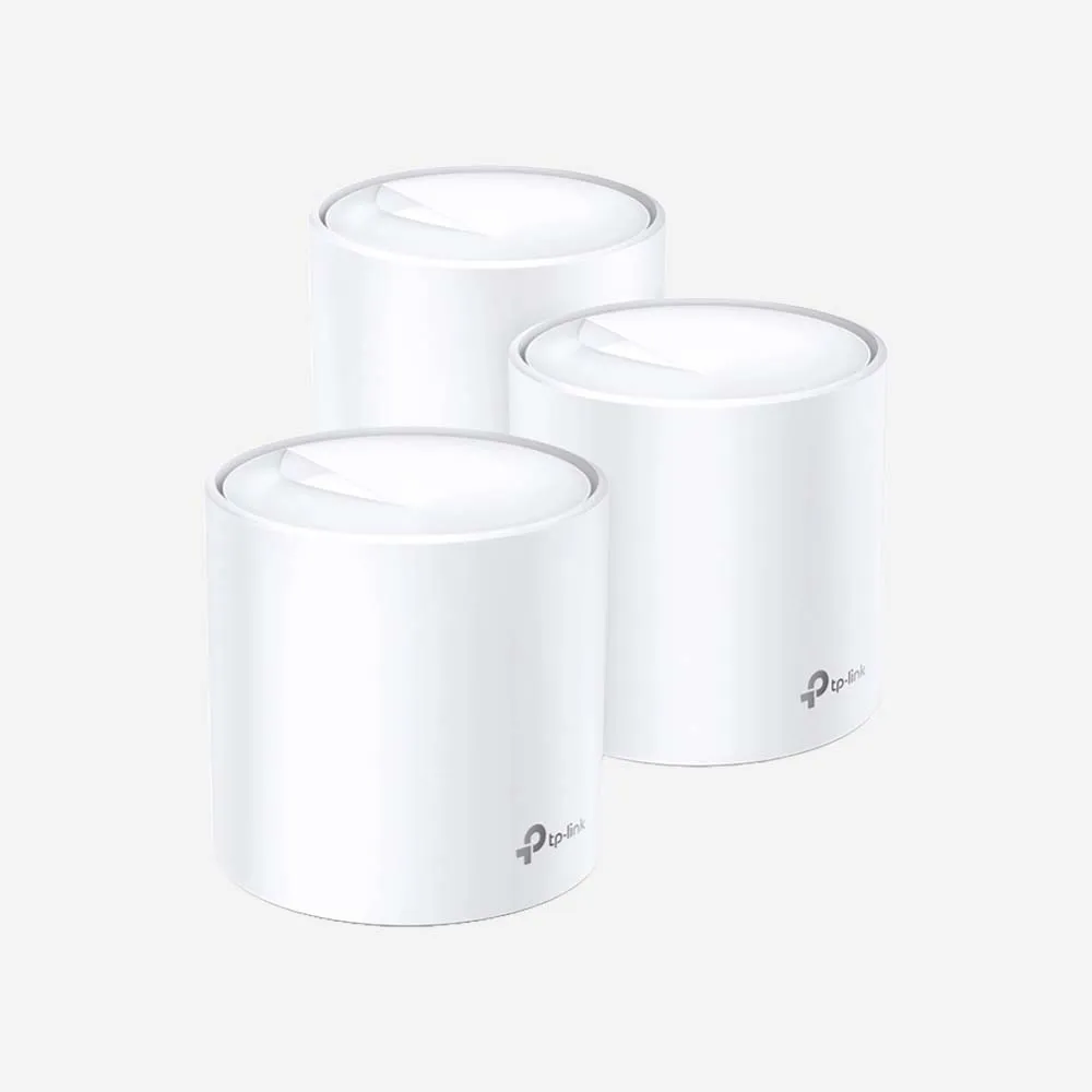 نقاط الوصول اللاسلكية – TP-Link Deco X20 AX1800 Whole Home Mesh Wi-Fi 6 System (3-pack)