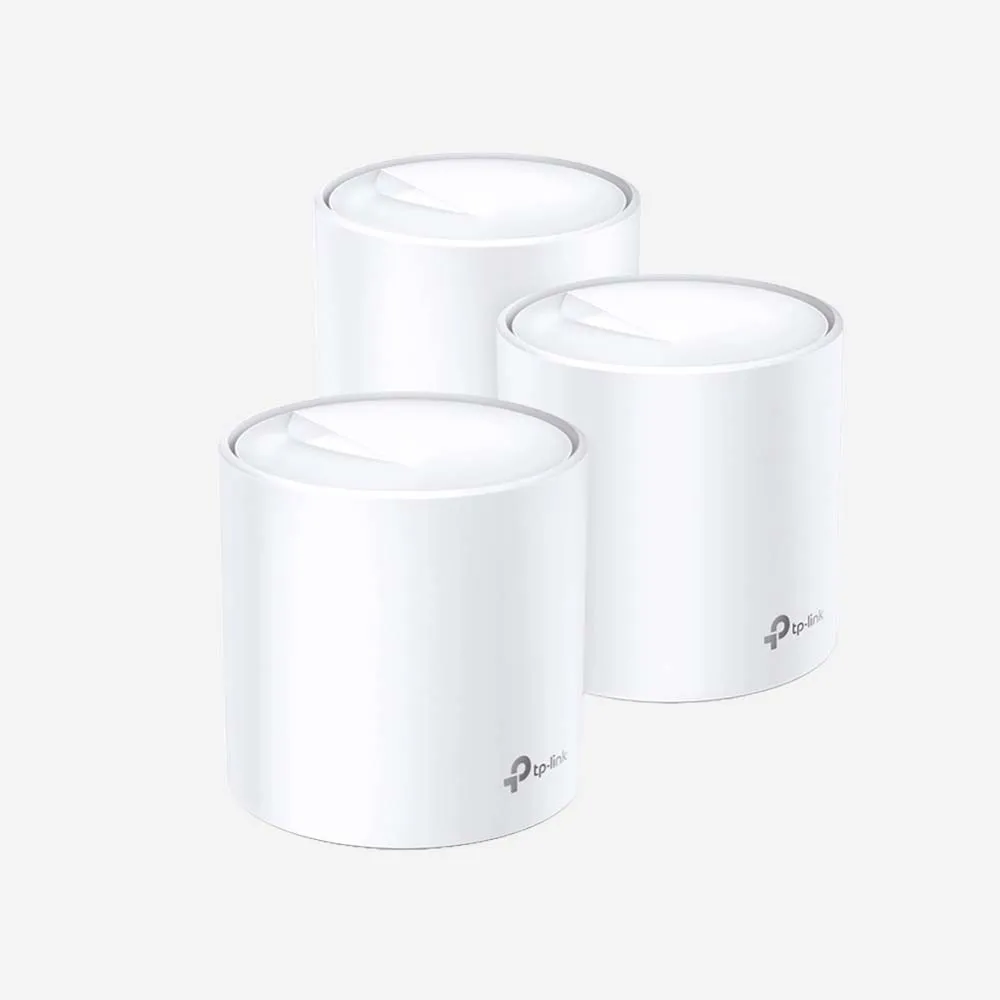 [GBH-IT-15416] نقاط الوصول اللاسلكية – TP-Link Deco X10 AX1500 Whole Home Mesh Wi-Fi 6 System (3-Pack)