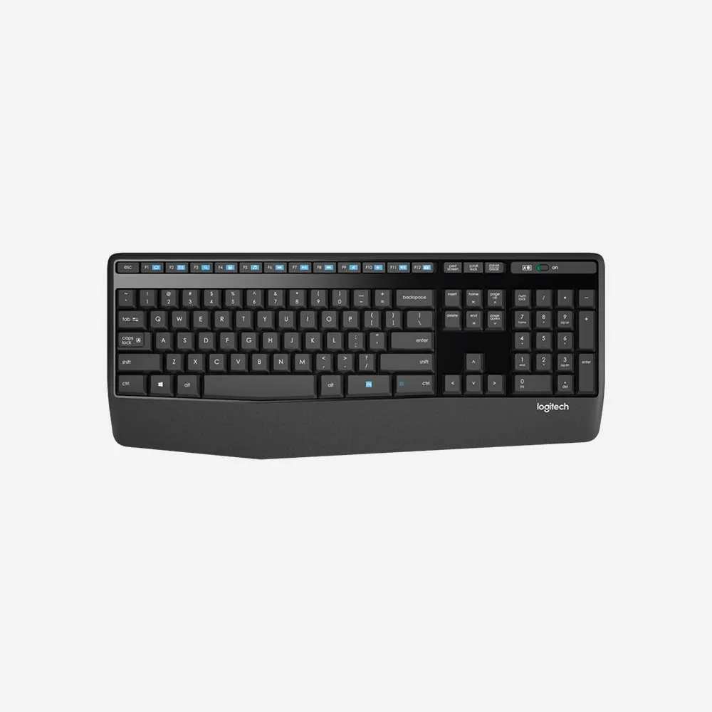 [920-010068] الكيبورد والأطقم – Logitech MK345 Comfort Wireless Keyboard and Mouse Combo Wireless 920-010068