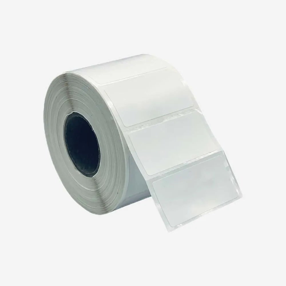 [Plasitc-1400Ticket 40x20mm] ملصقات وأحبار ورولات – Bar Code Scale Plastic Barcode Labels Roll 40×20mm 1400 Labels