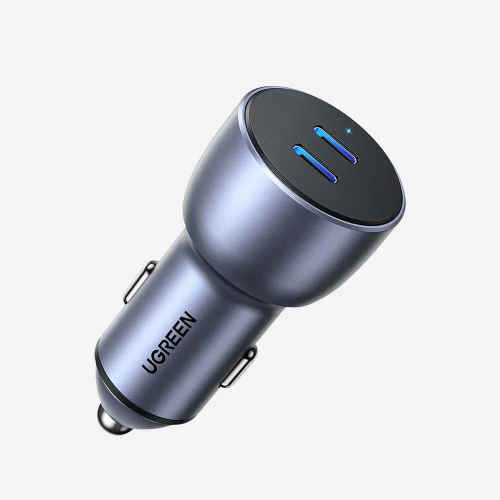 [70594] UGREEN 70594 CD213 50W Dual USB-C Car Charger