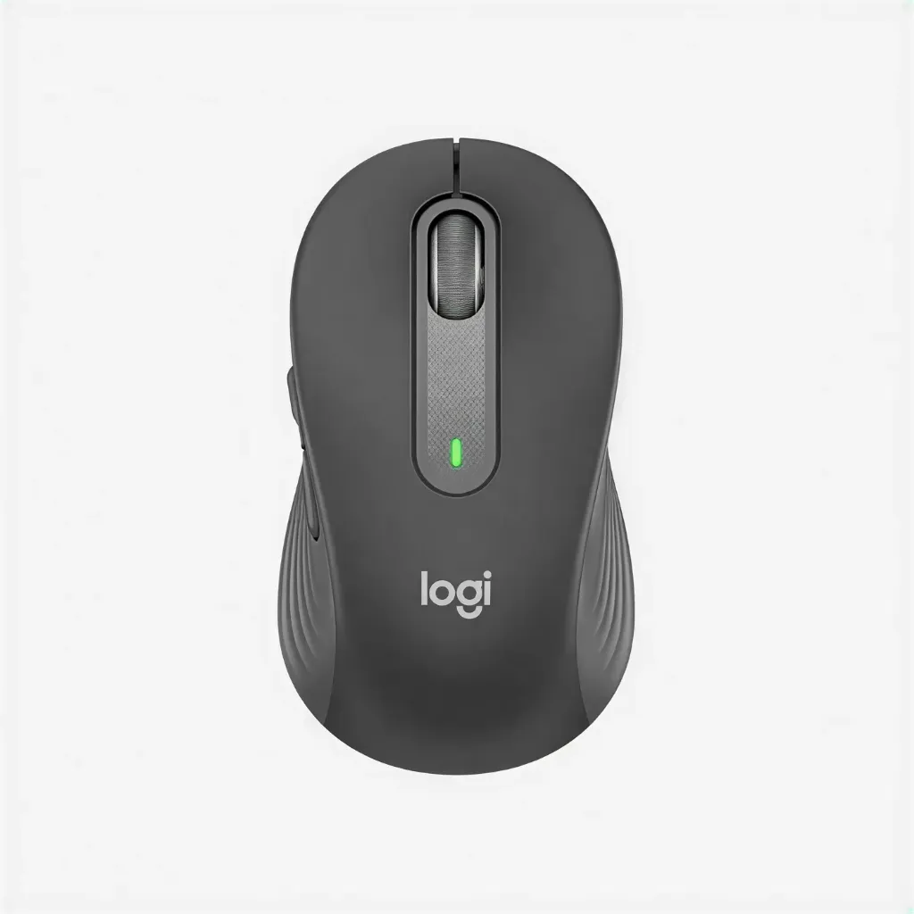 [910-006236] الماوس – Logitech Signature M650L Bluetooth Mouse, Graphite, 910-006236