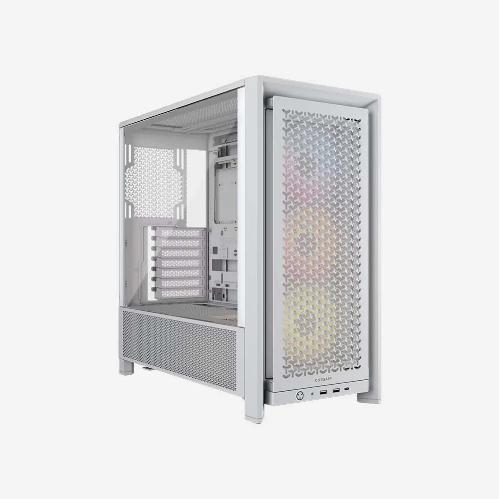 [CC-9011297-WW] CORSAIR FRAME 4000D RS ARGB Modular Mid Tower PC Case White