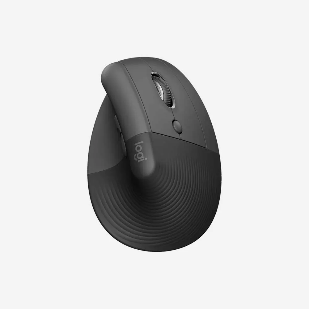 [910-006473] الماوس – Logitech Ergo Series Lift Vertical Ergonomic Bluetooth Mouse Graphite 910-006473