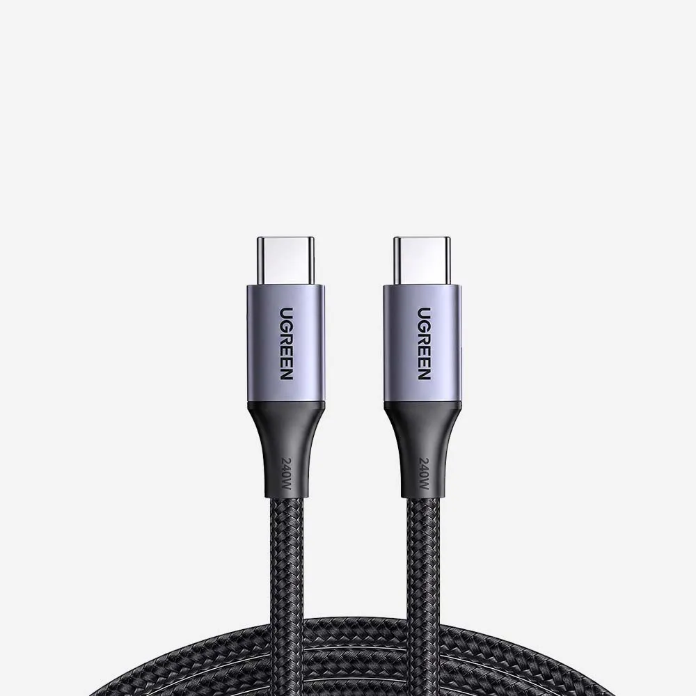 UGREEN L706 USB-C to USB-C 240W Cable 1m Black 65383