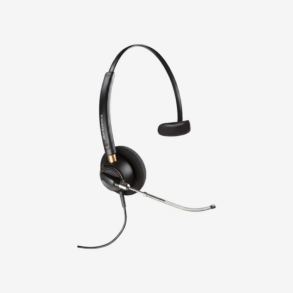 [783Q2AA#ABB] السماعات – HP Poly EncorePro 500 Headset Monaural w Noise canceling Mic (HW510)