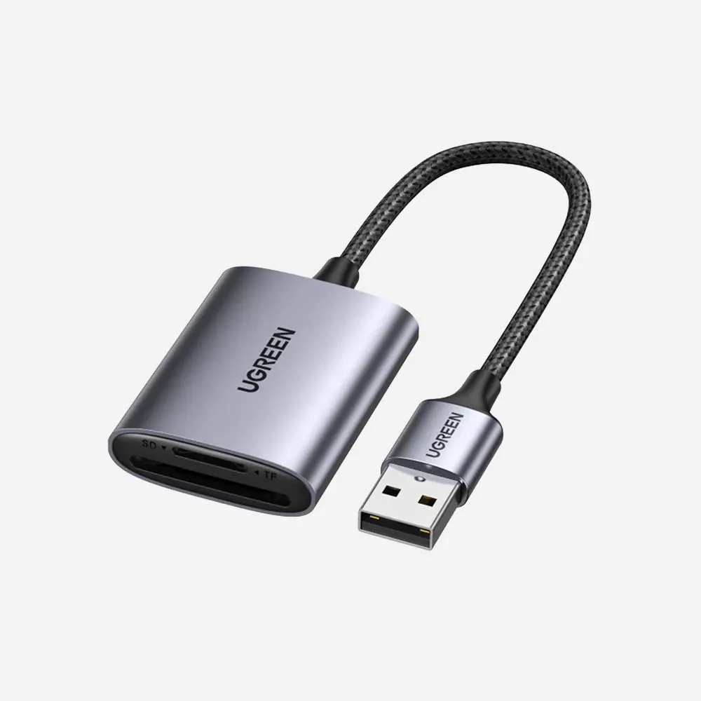[35622] موزعات USB ومحطات التوصيل – UGREEN 35622 2in1 USBC Card Reader