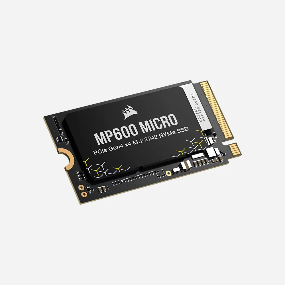 [GBH-IT-17849] CORSAIR MP600 MICRO 1TB PCIe 4.0 (Gen4) x4 NVMe M.2 2242 Internal SSD