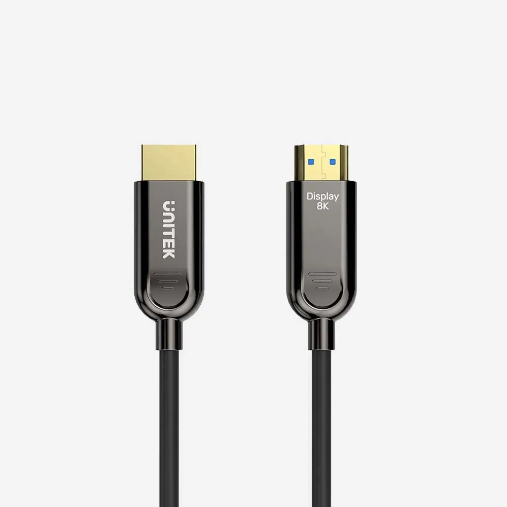[C11085GY01-50M] UNITEK C11085GY01-50M Fiber Optic 8K HDMI Cable