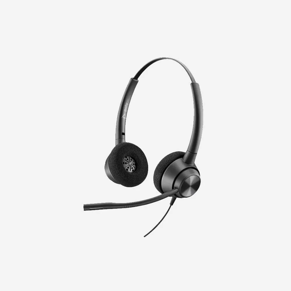 [77T43AA] HP Poly EncorePro 300 Headset Monaural w Noisecanceling Mic (EP310)