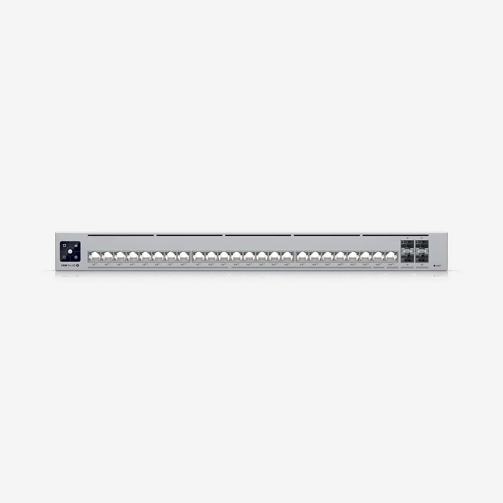 Ubiquiti UniFi 24 Port 2x 10Gbps 22x 2.5Gbps 4SFP+ Pro HD Switch