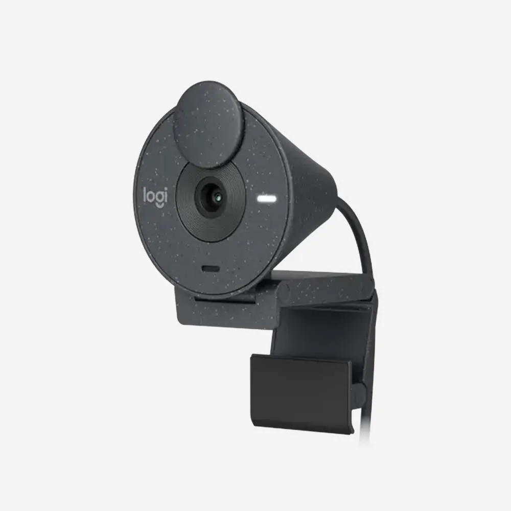 كاميرات الويب – Logitech Brio 300 FHD Webcam 960-001436 - Graphite