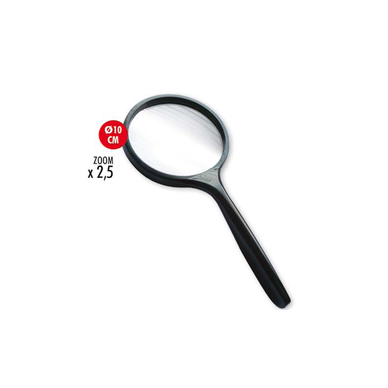 عدسة مكبرة – ARDA 2.5X glass magnifying glass (أسود)