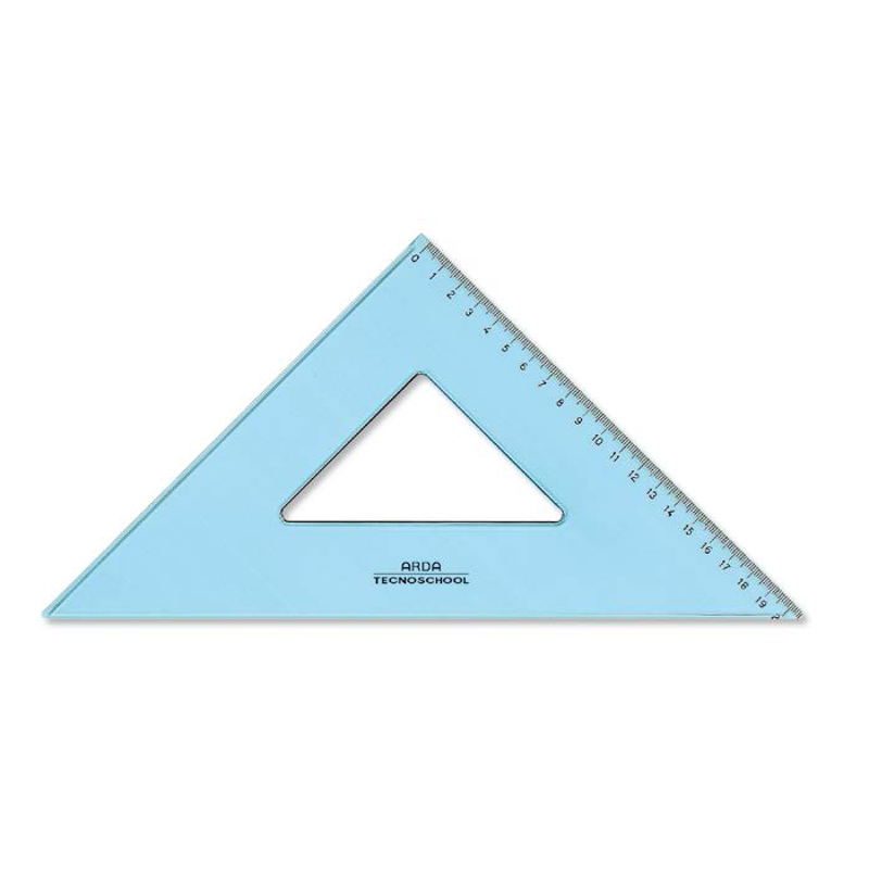 [8003438401205] ARDA Bracket "Tecnoschool" Geo 45 ° 20 cm