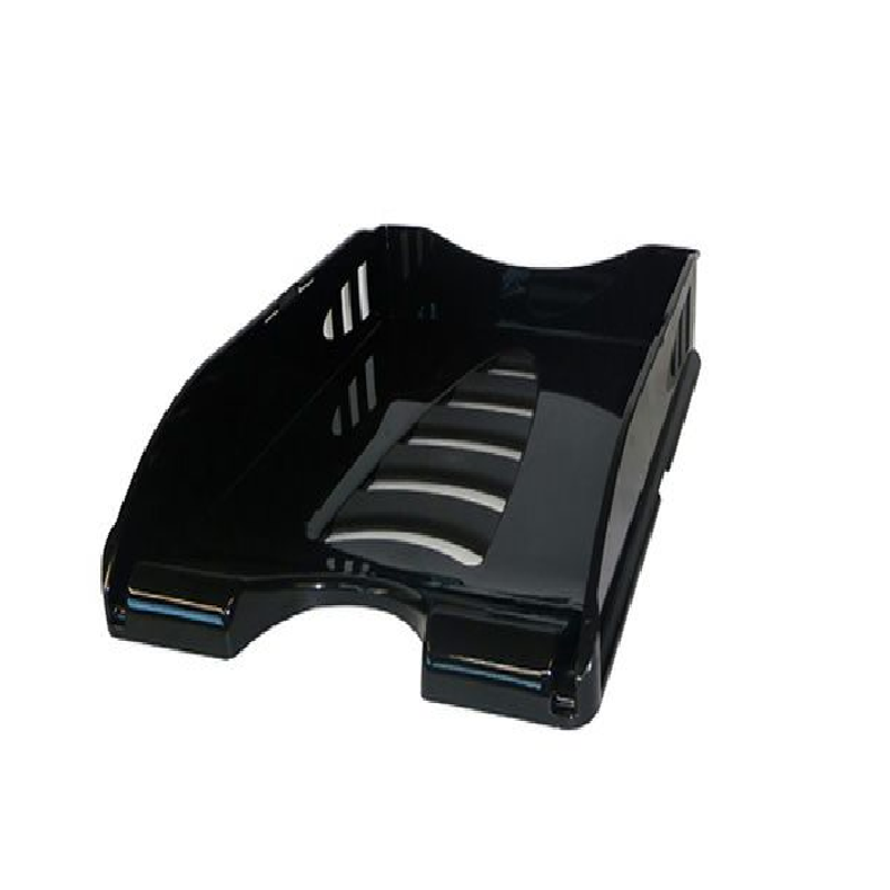 [8003438013859] رف أوراق – Arda Letter Tray Black (أسود)