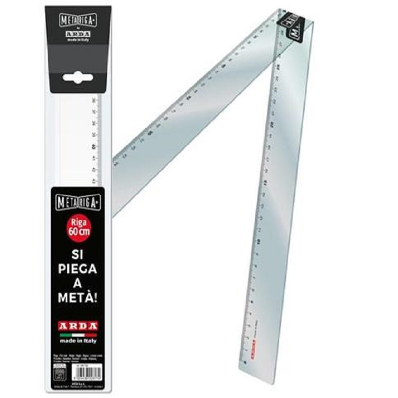 مسطرة – ARDA MetaRiga - Ruler 60cm. that folds in half