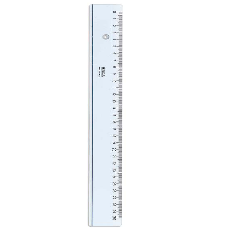 [8003438002402] مسطرة – Arda Pick it up Ruler 30 CM (شفاف)