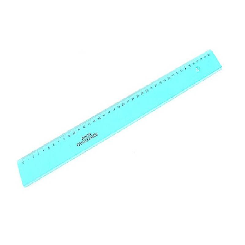 [8003438400406] مسطرة – ARDA Ruler Tecnoschool Arda 40cm (شفاف)
