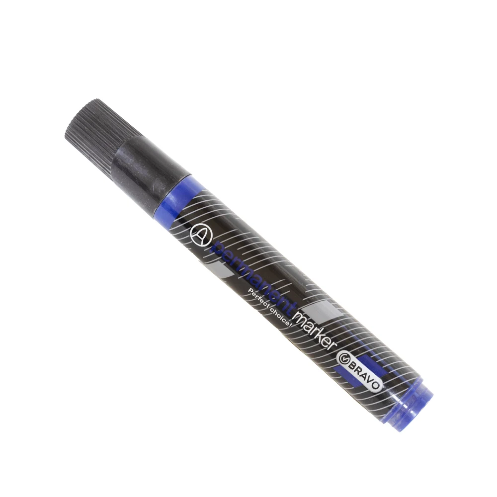 قلم ماركر – Bravo Marker pen round (أزرق)