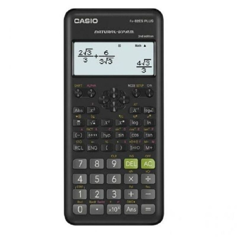 [4549526608667] آلة حاسبة – Casio Scientific Calculator fx-82ES Plus Second Edition