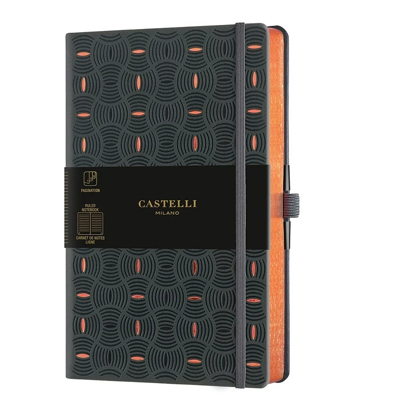 [8051166575095] Castelli Milano COPPER & GOLD Rice Grain Copper Notebook Rigid cover