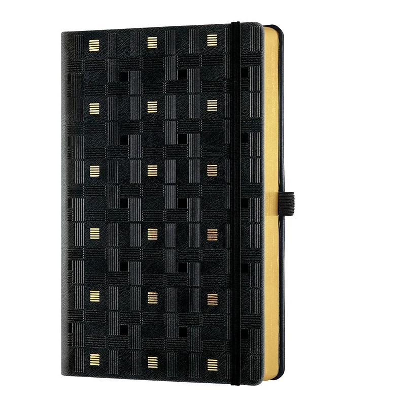 [8051166573466] Castelli Milano COPPER & GOLD Weaving Gold Notebook Rigid cover