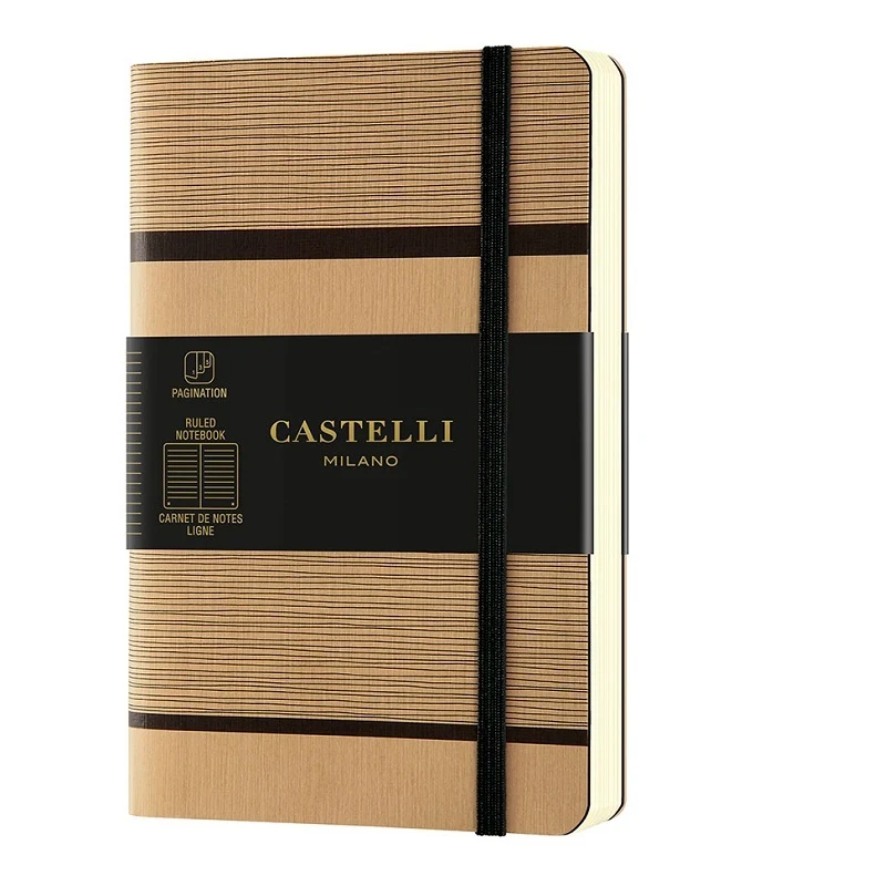دفتر – Castelli Milano TATAMI Beige Cappuccino Notebook Flexible cover
